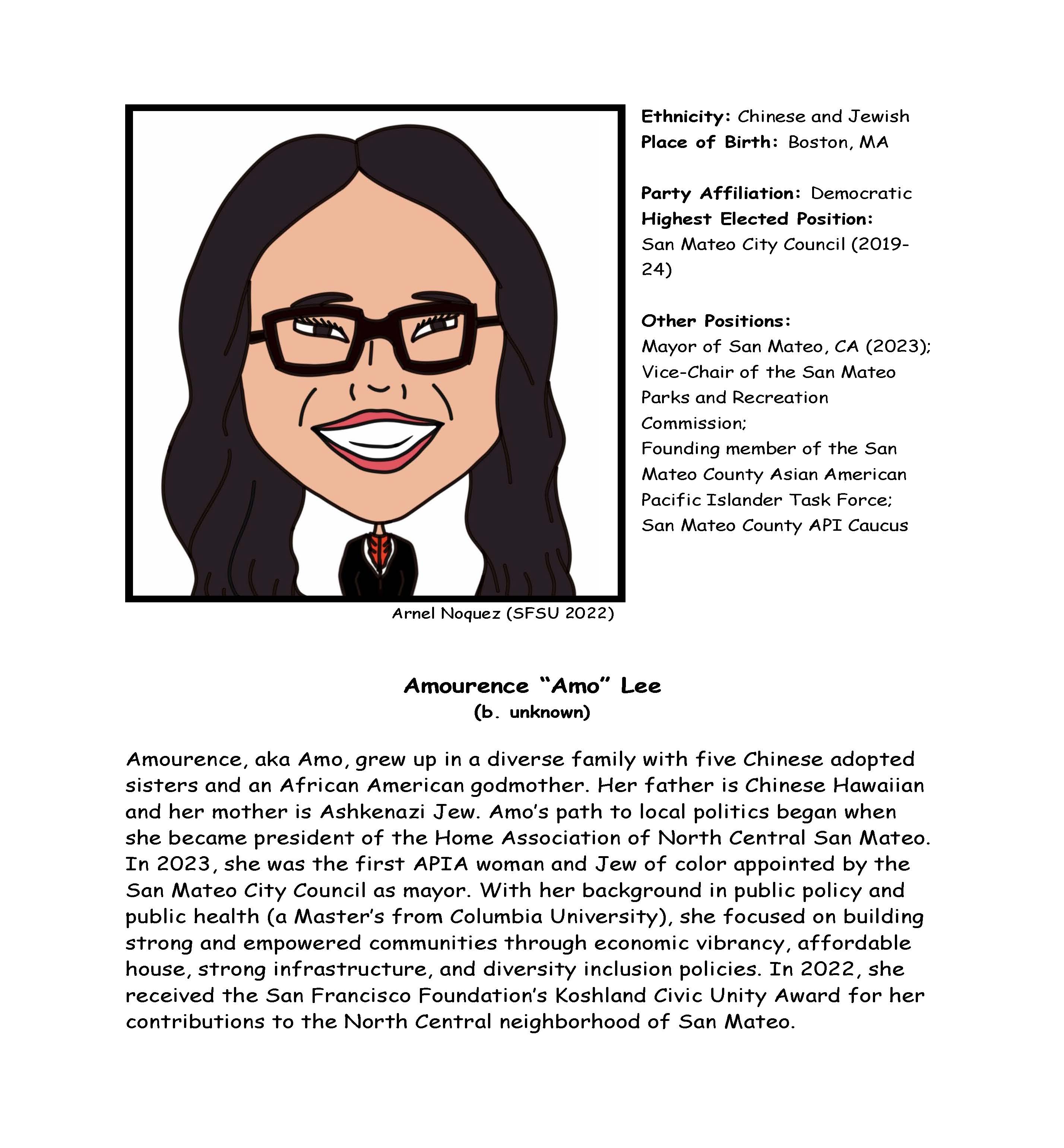 Amourence lee apia biography project